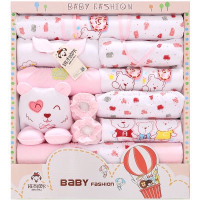 Newborn gift box $70.62 Dana Fashion Color: Blue Baby Clothing Thick; thick Closed style: single-breasted Pattern: cartoon, animal Sleeve length Color; thick hot air balloon A pink, thick hot air balloon A yellow, thick hot air balloon A blue size Length
