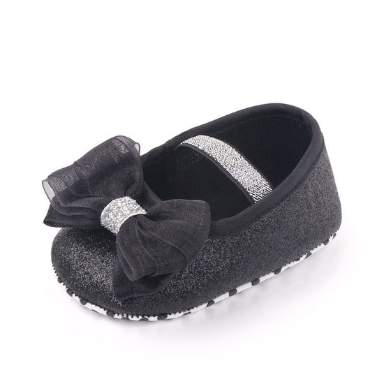 Newborn Princess Shoes Baby Shoes Soft Soled Baby Shoes Bow Princess Shoes Single Shoes $9.40 Dana Fashion Color: Black Shoe size: 11cm Baby & Mother Product information: Upper material : Artificial Pu Applicable gender : Both male and female Suitable for