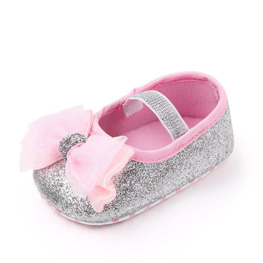 Newborn Princess Shoes Baby Shoes Soft Soled Baby Shoes Bow Princess Shoes Single Shoes $9.40 Dana Fashion Color: Black Shoe size: 11cm Baby & Mother Product information: Upper material : Artificial Pu Applicable gender : Both male and female Suitable for