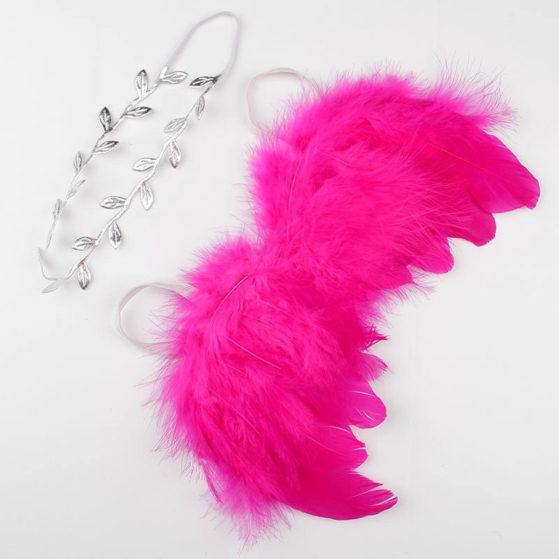 Newbornx Photography Props White Angel Wing Baby $10.06 Dana Fashion Color: 3coler Baby Clothing Product information: Sales:serial:number:YW15 Suitable:for:gift-giving:occasions Modeling:flowers Custom:processing::Yes Material:Feather Color:green,:white,: