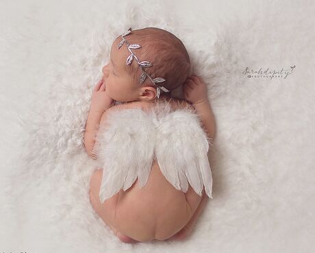 Newbornx Photography Props White Angel Wing Baby $10.06 Dana Fashion Color: 4coler Baby Clothing Product information: Sales:serial:number:YW15 Suitable:for:gift-giving:occasions Modeling:flowers Custom:processing::Yes Material:Feather Color:green,:white,: