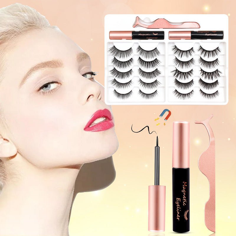 No Glue Waterproof Magnetic Lashes Eyeliner Magnetic Kit $36.50 Dana Fashion style: A makeup Overview: [EASY TO USE] Putting on our Magnetic Eyelashes with Eyeliner kit is very simple. First, apply the magnetic eyeliner as you would with any eyeliner. Wai
