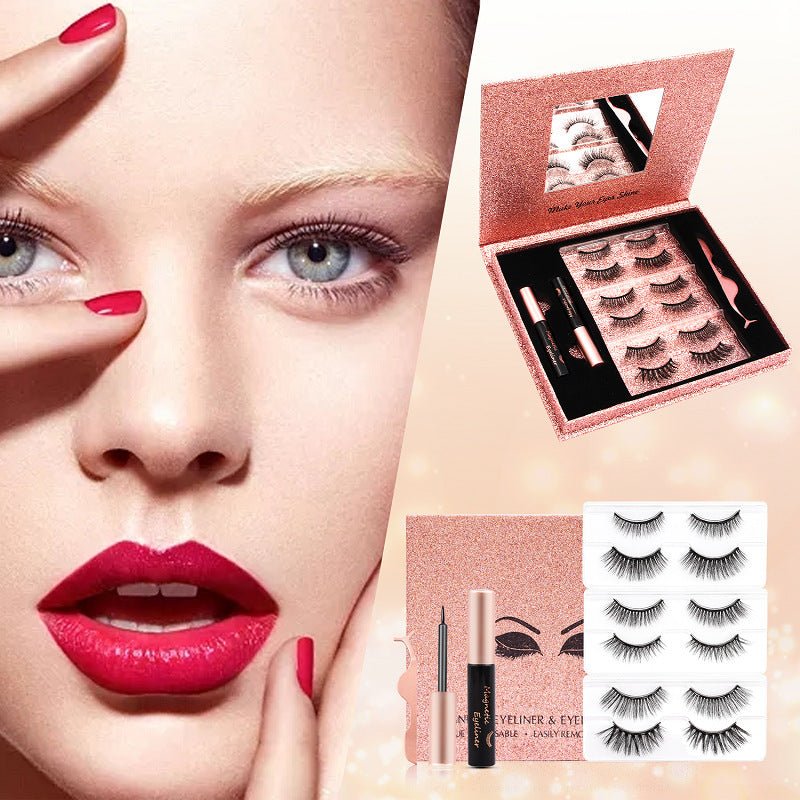 No Glue Waterproof Magnetic Lashes Eyeliner Magnetic Kit $36.50 Dana Fashion style: A makeup Overview: [EASY TO USE] Putting on our Magnetic Eyelashes with Eyeliner kit is very simple. First, apply the magnetic eyeliner as you would with any eyeliner. Wai