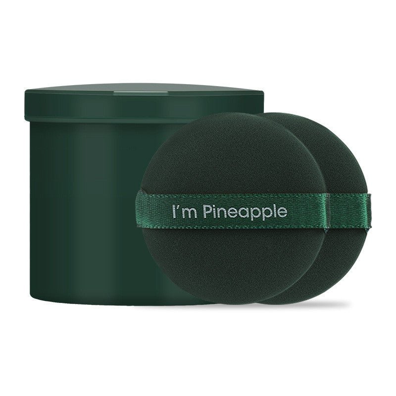 Non Latex Dry Wet BB Cream Round Sponge Powder Puff Makeup Tool $12.57 Dana Fashion Color: Blackish green style: Circular makeup Product information: Product category: Dry powder puff Material: hydrophilic non latex Specifications: 7 pieces of strawberry