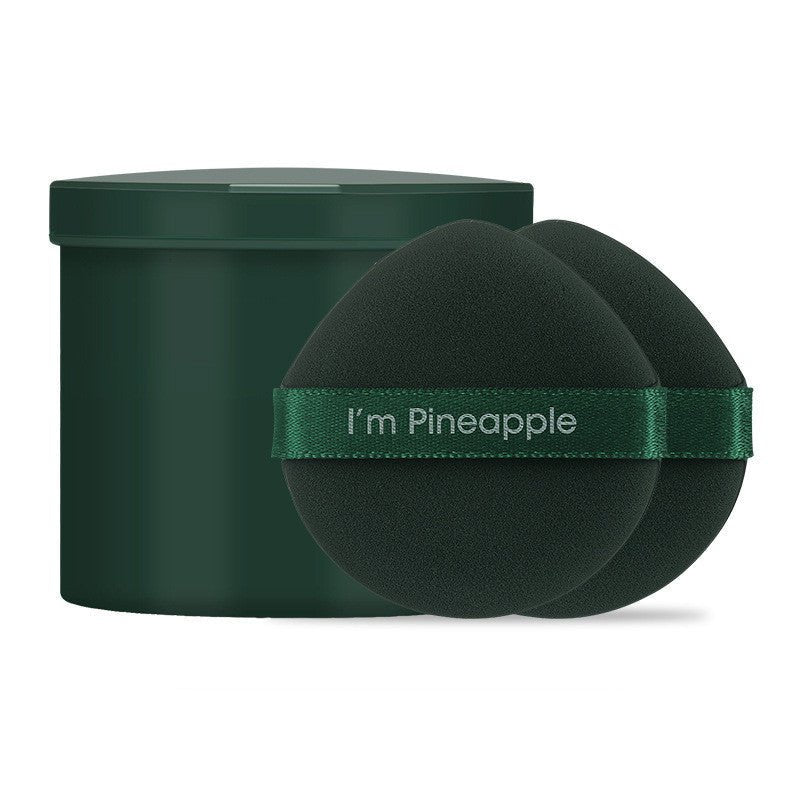 Non Latex Dry Wet BB Cream Round Sponge Powder Puff Makeup Tool $12.57 Dana Fashion Color: Blackish green style: Water droplet makeup Product information: Product category: Dry powder puff Material: hydrophilic non latex Specifications: 7 pieces of strawb