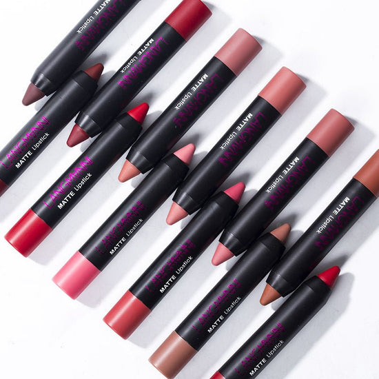 Non-Stick Cup Matte Lipstick And Lip Gloss Set $75.09 Dana Fashion default: default makeup Overview: The color is not easy to fade and long-lasting. Moisturizer your lips and the color is easy to color on. Help to leave smoother, healthier lips. It can re