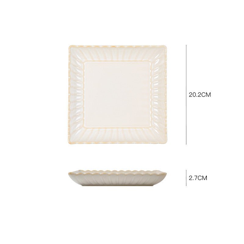 Nordic ceramic dishes dishes home dishes creative network red style steak Western plate breakfast tableware Qiong Yi $21.80 Dana Fashion Color: E Dana's Kitchen product information: Brand: Ink color (home) Material: Porcelain pattern: plain Style: Japanes