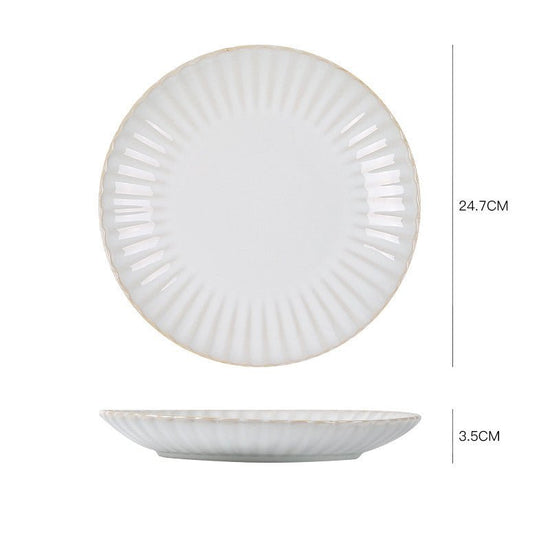 Nordic ceramic dishes dishes home dishes creative network red style steak Western plate breakfast tableware Qiong Yi $22.73 Dana Fashion Color: G Dana's Kitchen product information: Brand: Ink color (home) Material: Porcelain pattern: plain Style: Japanes