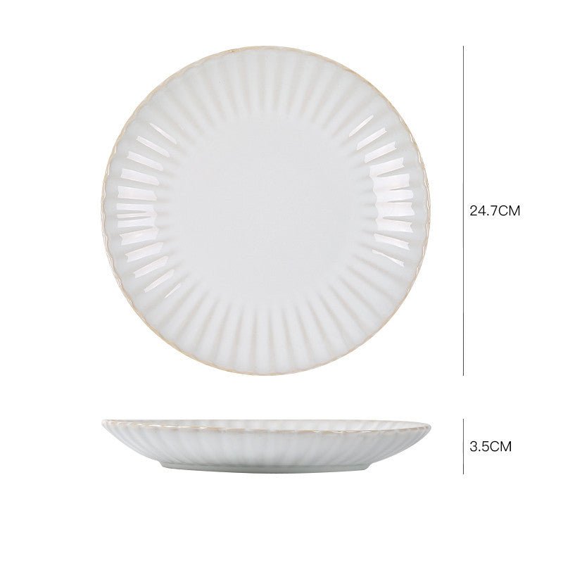 Nordic ceramic dishes dishes home dishes creative network red style steak Western plate breakfast tableware Qiong Yi $22.73 Dana Fashion Color: G Dana's Kitchen product information: Brand: Ink color (home) Material: Porcelain pattern: plain Style: Japanes