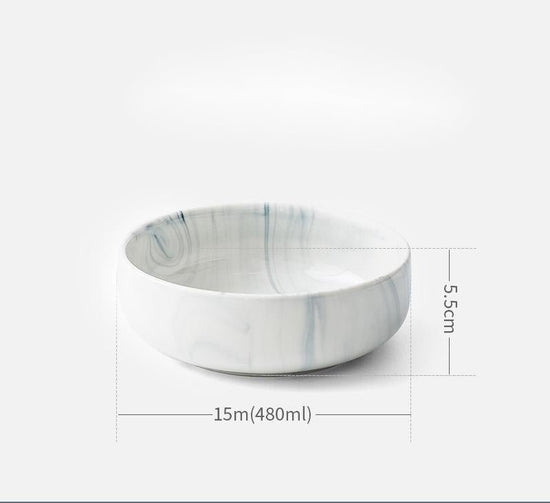 Nordic tableware and dish set $22.05 Dana Fashion style: 6inch soup bowl Dana's Kitchen Product Information: Product category: bowl, dish, plate set Material: Porcelain Shape: round Microwave: available Color: small spoon, large soup spoon, 3.5-inch flavo