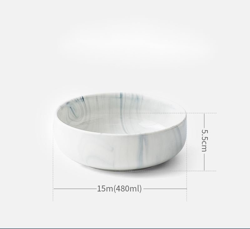 Nordic tableware and dish set $22.05 Dana Fashion style: 6inch soup bowl Dana's Kitchen Product Information: Product category: bowl, dish, plate set Material: Porcelain Shape: round Microwave: available Color: small spoon, large soup spoon, 3.5-inch flavo
