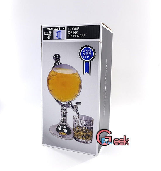 Novelty Globe Wine Decanters Drink Dispenser For Alcohol 1.5L Drinking Game Beer Liquor Dispenser Strainers Bar Accessories New $61.05 Dana Fashion default: default Dana's Kitchen Overview: The globe water dispenser gives you a feeling like a world are in