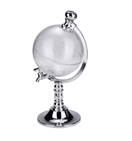 Novelty Globe Wine Decanters Drink Dispenser For Alcohol 1.5L Drinking Game Beer Liquor Dispenser Strainers Bar Accessories New $61.05 Dana Fashion default: default Dana's Kitchen Overview: The globe water dispenser gives you a feeling like a world are in