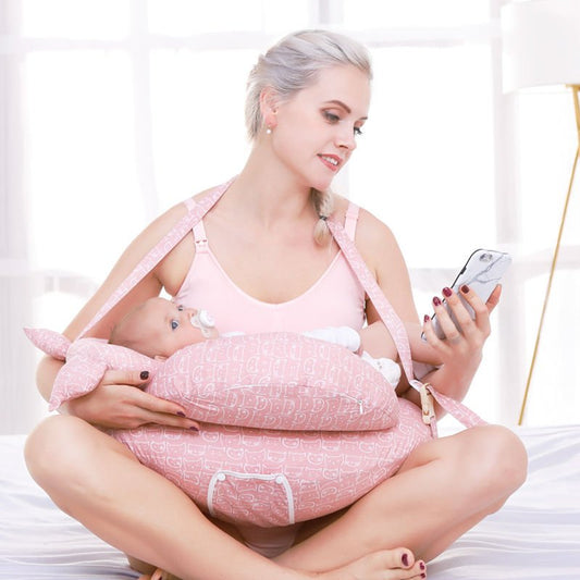 Nursing Pillows Baby Maternity Breastfeeding Multifunction Adjustable Cushion Infant Newborn Feeding Layered Washable Cover $49.98 Dana Fashion Color: Blue whale Baby Clothing Overview: 1. The pressure on the legs during pregnancy is high, you can pad the