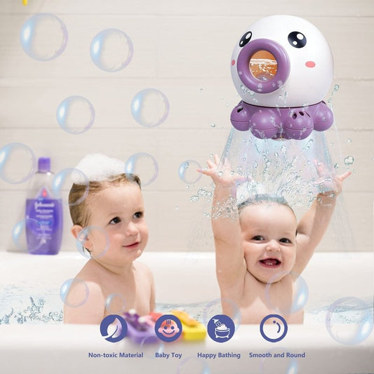 Octopus Fountain Bath Toy Water Jet Rotating Shower Bathroom Toy Summer Water Toys Sprinkler Beach Toys Kids Water Toys $18.59 Dana Fashion Color: Purple Toys & Hobbies Overview ❤️Baby Bath Toy For Newborns 0 6 12 Months ❤️Infant Duck Bath And Shower Swim