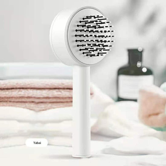 One-key Self-cleaning Hair Brush For Women Curly Hair Brush Anti-Static Airbag Massage Comb Airbag Massage Scalp Comb Professional Detangling One-key Self-cleaning $24.50 Dana Fashion Color: Green Beauty Tools Product Details： Splendid 3D Air Cushion Desi