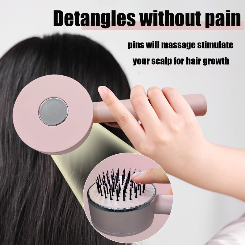 One-key Self-cleaning Hair Brush For Women Curly Hair Brush Anti-Static Airbag Massage Comb Airbag Massage Scalp Comb Professional Detangling One-key Self-cleaning $24.50 Dana Fashion Color: Green Beauty Tools Product Details： Splendid 3D Air Cushion Desi