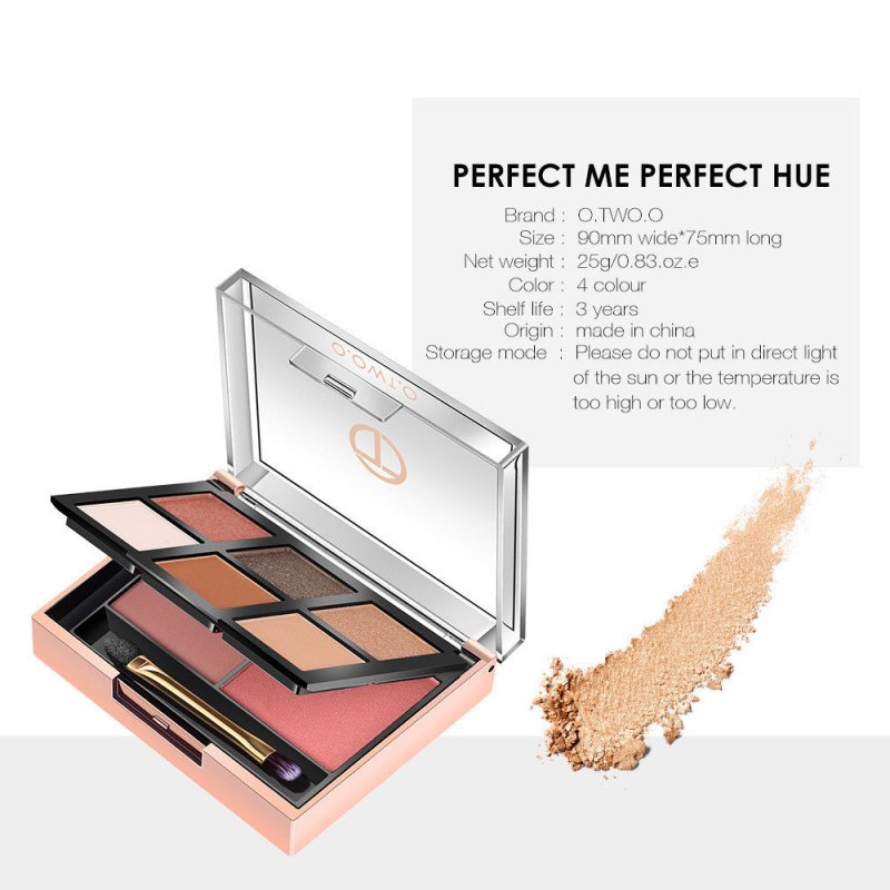 O.TWO.O Makeup Eyeshadow Palette $29.91 Dana Fashion Style: 1style makeup Applicable people: general Skin Type: General Efficacy: Concealer, retouch, even skin tone Number of colors: eight colors and above