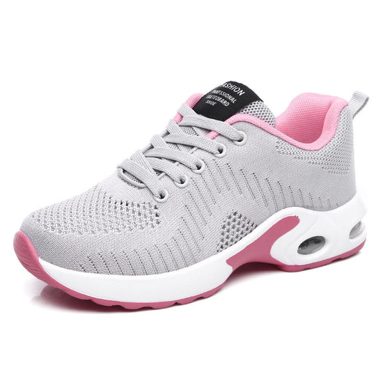 Outdoor Hollow Air Cushion Sneaker Summer Flying Woven Single Women's Shoes $35.34 Dana Fashion Color: 1809 Gray Size: 35 Women's shoes Product information: Pattern: solid color Toe holder shape: round head Color: 1809 Black, 1809 Gray, 1809 purple, 1809