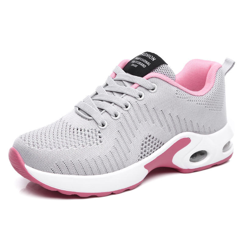 Outdoor Hollow Air Cushion Sneaker Summer Flying Woven Single Women's Shoes $35.34 Dana Fashion Color: 1809 Gray Size: 35 Women's shoes Product information: Pattern: solid color Toe holder shape: round head Color: 1809 Black, 1809 Gray, 1809 purple, 1809