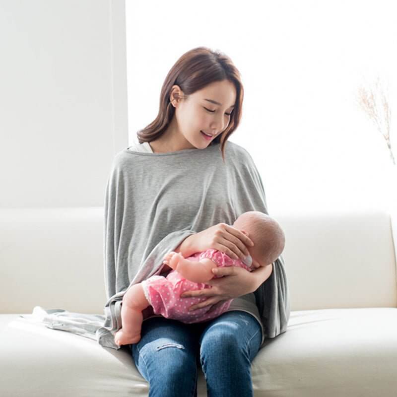 Outdoor Shawl Multi-functional Modal Nursing Towel $43.68 Dana Fashion Color: Coffee Color Size: Free Size Baby & Mother Product information: Pattern: solid color Color: 201701 light gray nursing towel, 201701 active black nursing towel, 201701 pink nursi