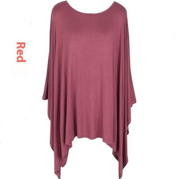 Purplish Red Nursing Towel