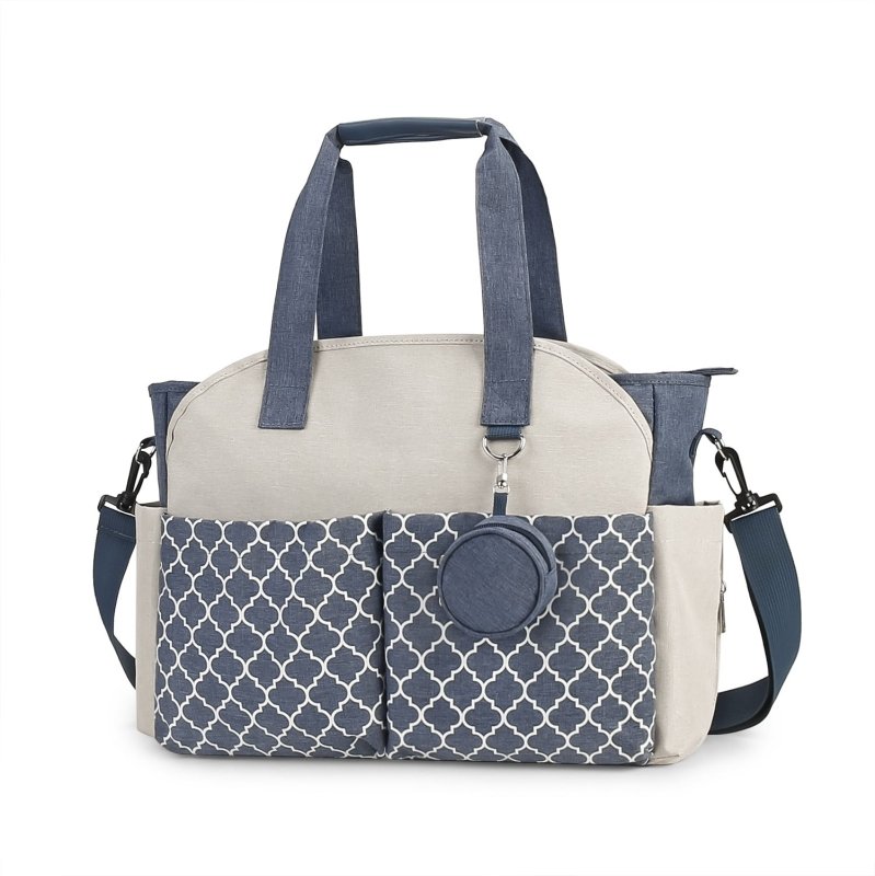 Outdoor Simplicity Printed Portable Single-shoulder Mommy Bag $75.97 Dana Fashion Color: Dark Blue Beige Women's Bags Product information: Size: Large Color: black, gray, black, gray, khaki, pink, black gray, dark blue yellow, purple, beige, brown, dark b