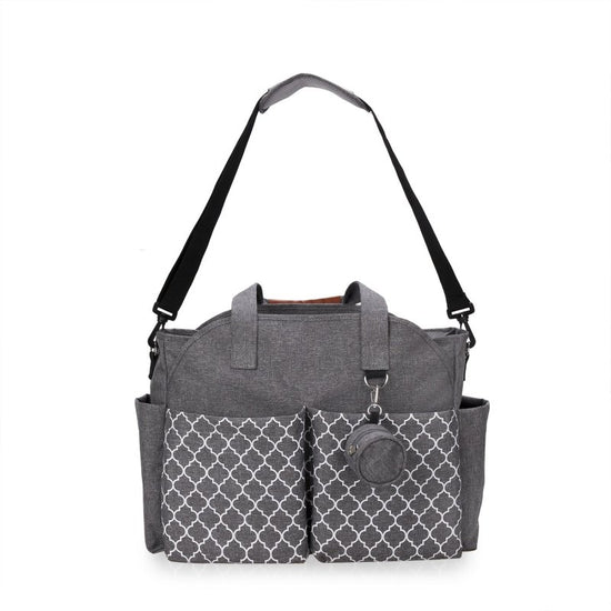 Outdoor Simplicity Printed Portable Single-shoulder Mommy Bag $75.97 Dana Fashion Color: Beige Women's Bags Product information: Size: Large Color: black, gray, black, gray, khaki, pink, black gray, dark blue yellow, purple, beige, brown, dark blue beige