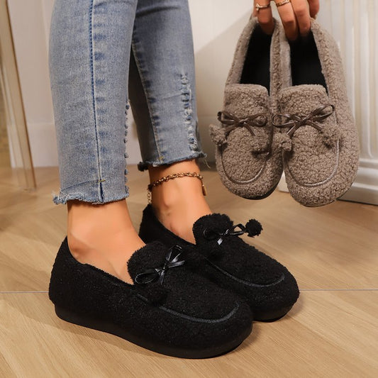 Outer Wear Warm Plus Velvet Women's Shoes $33.57 Dana Fashion Color: Black Size: 36 Women's shoes Product information: Lining material: Microfiber Applicable sports: Universal Color: black, khaki Upper height: low top Heel height: mid heel (3-5CM) Heel sh