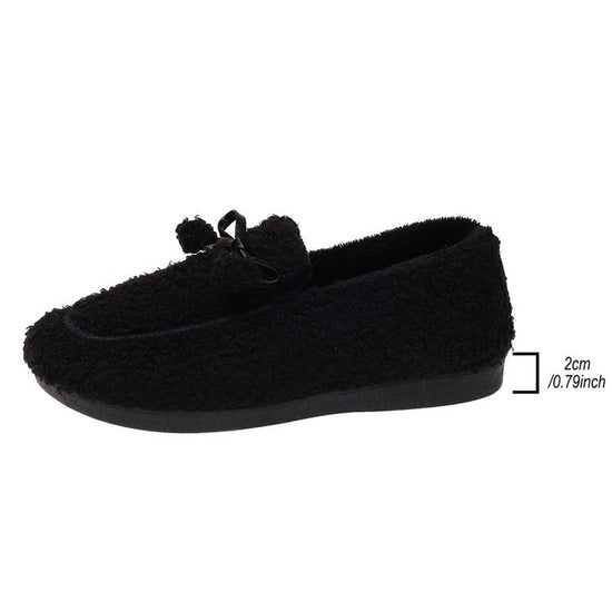 Outer Wear Warm Plus Velvet Women's Shoes $33.57 Dana Fashion Color: Black Size: 36 Women's shoes Product information: Lining material: Microfiber Applicable sports: Universal Color: black, khaki Upper height: low top Heel height: mid heel (3-5CM) Heel sh