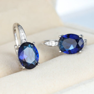 Platinum Sapphire Blue