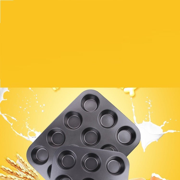 Oven Home Baking Tools Suit 12-piece Cake Mold $20.99 Dana Fashion Specifications: 12flat cup black Dana's Kitchen Product information: Purpose: View details Specifications: 6 consecutive cup molds, 12 consecutive cup molds, 6 consecutive cup molds/gold,