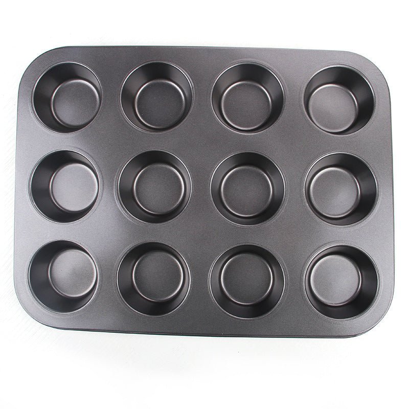 Oven Home Baking Tools Suit 12-piece Cake Mold $20.99 Dana Fashion Specifications: 12flat cup black Dana's Kitchen Product information: Purpose: View details Specifications: 6 consecutive cup molds, 12 consecutive cup molds, 6 consecutive cup molds/gold,