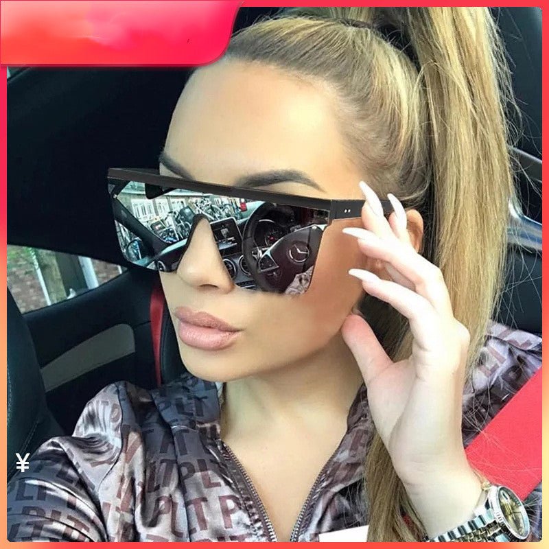 Oversize Ladies Men Large Glasses Sunglasses Accessories Round $16.76 Dana Fashion Color: Black Women's Accessories Overview: Fashion frame design Fashion and colorful elements, with simple design, trendy travel, With a variety of colors, there is more fr