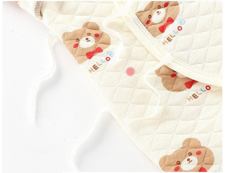 Padded Long Sleeve Baby Onesie $19.69 Dana Fashion style: Baby jumpsuits Size: 52CM Baby Clothing Product information: Thickness: Thickening Main fabric component: cotton Main fabric content: 100 (%) Hooded or not: No hooded Size Information: Size: Newbor