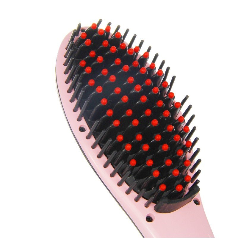 Paddle Brush Hair Straightener $18.46 Dana Fashion Model: BlackxAU Beauty Tools PRODUCT DESCRIPTION Introduction : Color : Pink , Black Type : Straightener Hair Comb Voltage : Global Universal Voltage 100 V - 240 V Plug Standard : EU Plug / US Plug / UK P