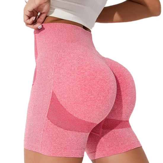 Peach Hip Lifting Yoga Shorts For Women $28.03 Dana Fashion Size: L Color: Brown Women's clothing Product information: Function: moisture absorption and perspiration Color: pink, gray, brown, green Fabric: bamboo fiber Applicable object: young women Mater