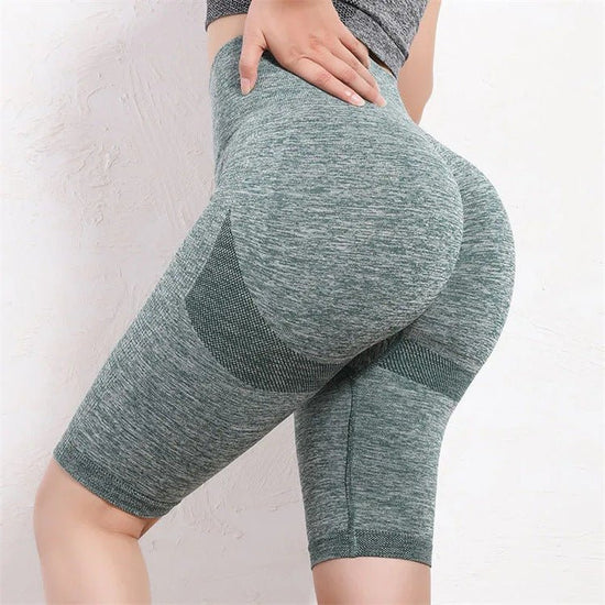 Peach Hip Sports Fitness Tight Pants For Women $21.20 Dana Fashion Size: L Color: Grass Green Women's clothing Product information: Function: Gather, lift hip, body shaping, belly contracting nude feel quick-drying Color: yellow, blue, black, grass green,