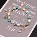  Turquoise Pearl Bracelet