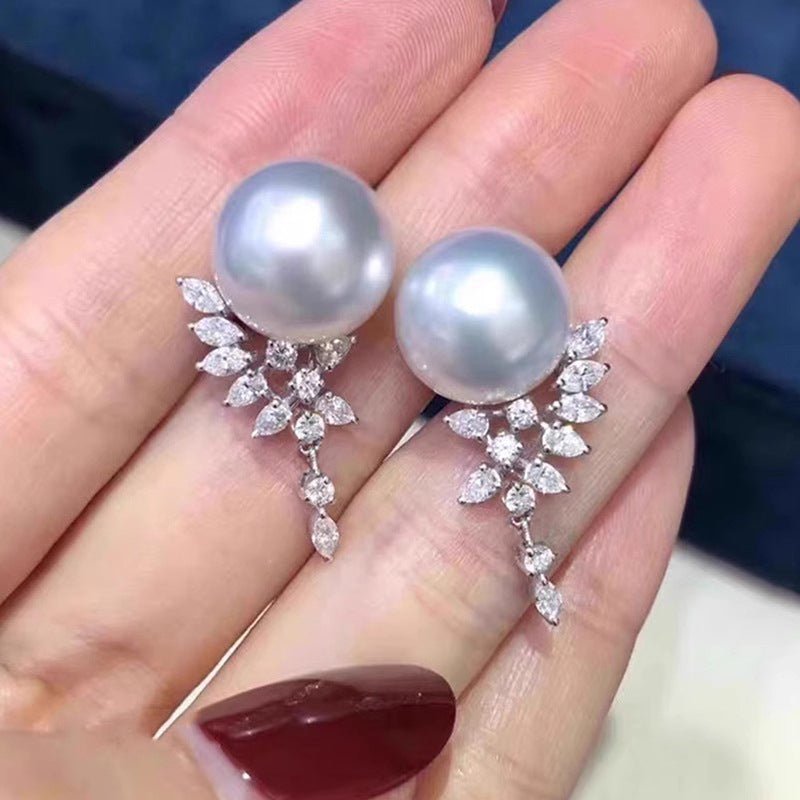 Pearl Earrings For Women Elegant $13.87 Dana Fashion Color: E3647 White Gold Color Women's Accessories Product information: Treatment Process: inlaid zircon Color: E3647 White Gold Applicable population: Female Material: Copper Shape: Geometry Popular ele