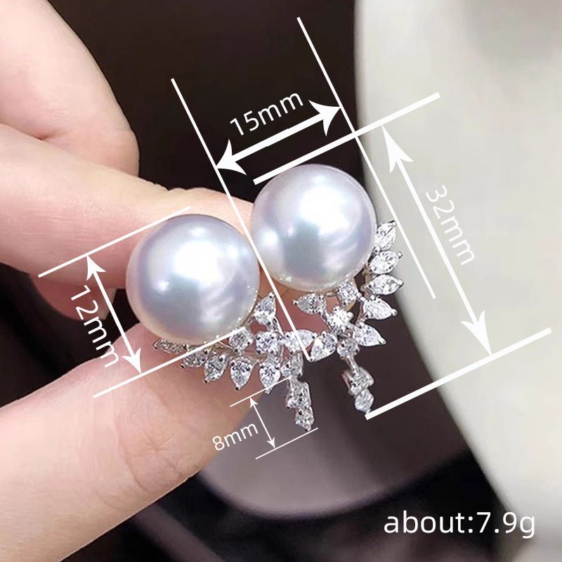 Pearl Earrings For Women Elegant $13.87 Dana Fashion Color: E3647 White Gold Color Women's Accessories Product information: Treatment Process: inlaid zircon Color: E3647 White Gold Applicable population: Female Material: Copper Shape: Geometry Popular ele