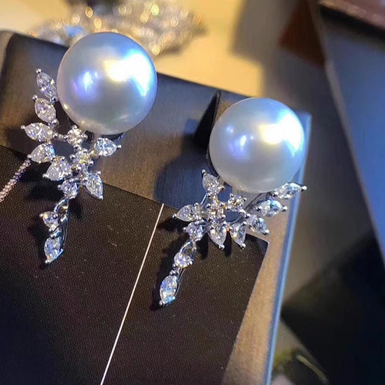 Pearl Earrings For Women Elegant $13.87 Dana Fashion Color: E3647 White Gold Color Women's Accessories Product information: Treatment Process: inlaid zircon Color: E3647 White Gold Applicable population: Female Material: Copper Shape: Geometry Popular ele