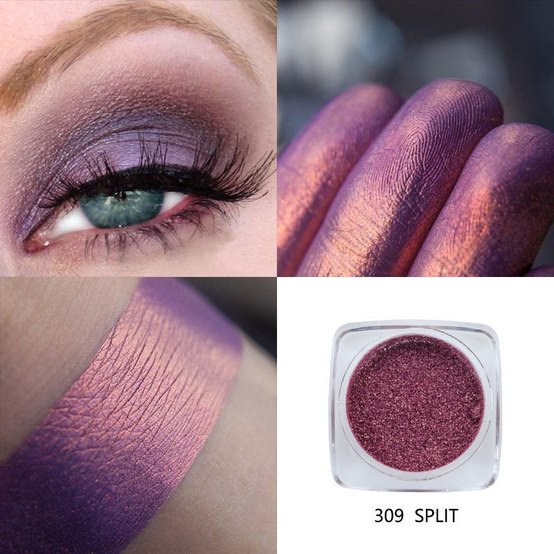 Pearlescent eye shadow powder $19.00 Dana Fashion Net Weight: 309 SPLIT makeup Color: 12 colors Number of colors: eight colors and above