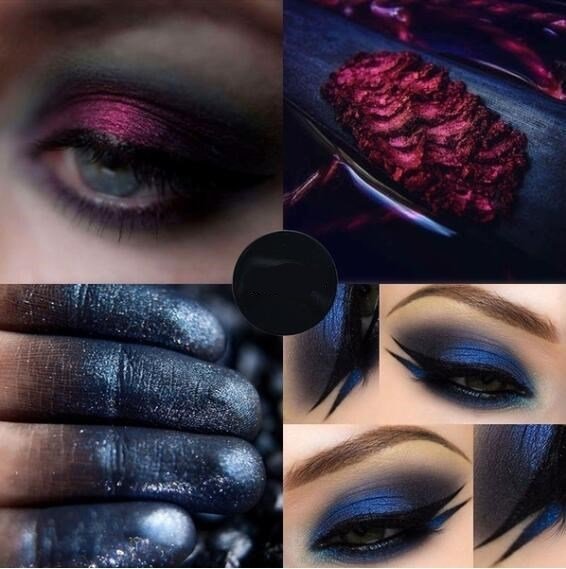 Pearlescent eye shadow powder $19.00 Dana Fashion Net Weight: 202 Black makeup Color: 12 colors Number of colors: eight colors and above