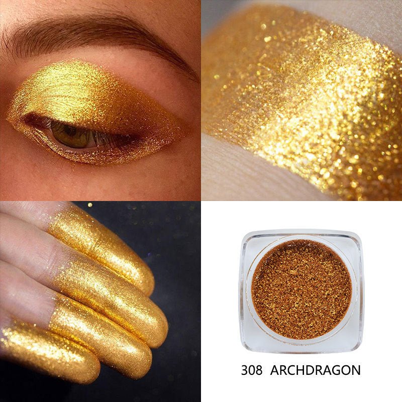 Pearlescent eye shadow powder $19.00 Dana Fashion Net Weight: 308 ARCHDRAGON makeup Color: 12 colors Number of colors: eight colors and above