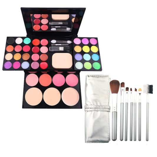 Pearlescent Eyeshadow Makeup 39 Color Box Set Full Combination $49.50 Dana Fashion style: A makeup Details: Suitable for skin type: Any skin type Efficacy: Modify contour Specification type: Normal specification Whether it is a special purpose cosmetics: