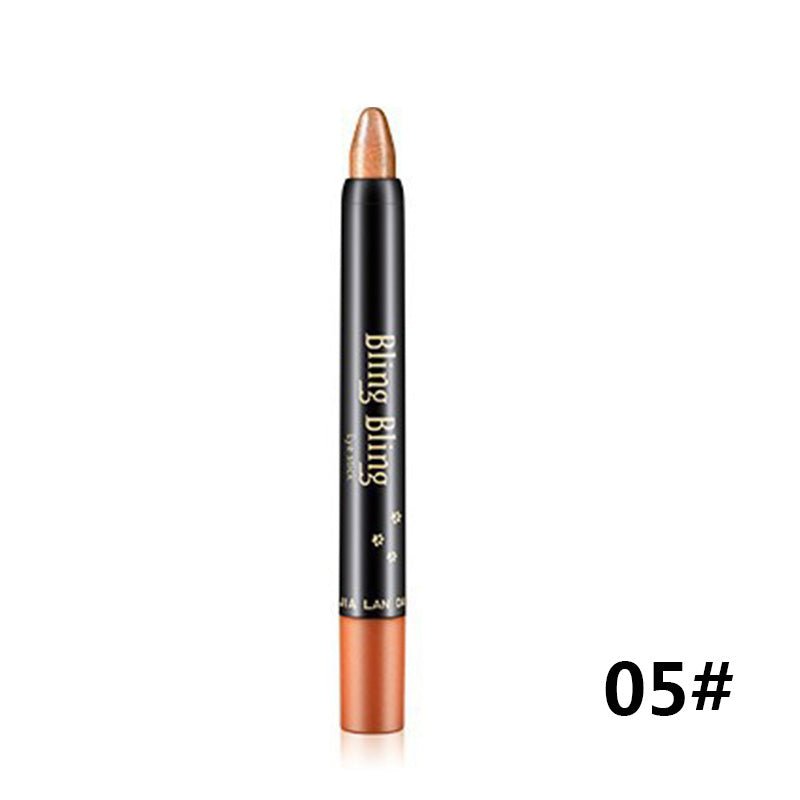 Pearlescent Silkworm Eyeshadow Pen Lasting Waterproof And Not Blooming Shiny Pearlescent Gel Pen 15 Color Eye Shadow Pen $9.50 Dana Fashion Color: 5Style makeup Overview: Fashion Design! 100% Brand New, High Quality! Specifications: Color: 15 colors to ch
