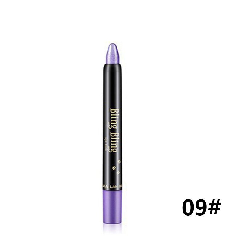 Pearlescent Silkworm Eyeshadow Pen Lasting Waterproof And Not Blooming Shiny Pearlescent Gel Pen 15 Color Eye Shadow Pen $9.50 Dana Fashion Color: 10Style makeup Overview: Fashion Design! 100% Brand New, High Quality! Specifications: Color: 15 colors to c