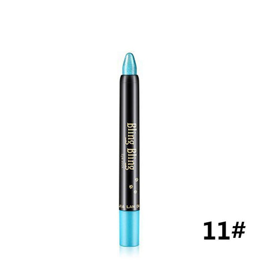 Pearlescent Silkworm Eyeshadow Pen Lasting Waterproof And Not Blooming Shiny Pearlescent Gel Pen 15 Color Eye Shadow Pen $9.50 Dana Fashion Color: 10Style makeup Overview: Fashion Design! 100% Brand New, High Quality! Specifications: Color: 15 colors to c