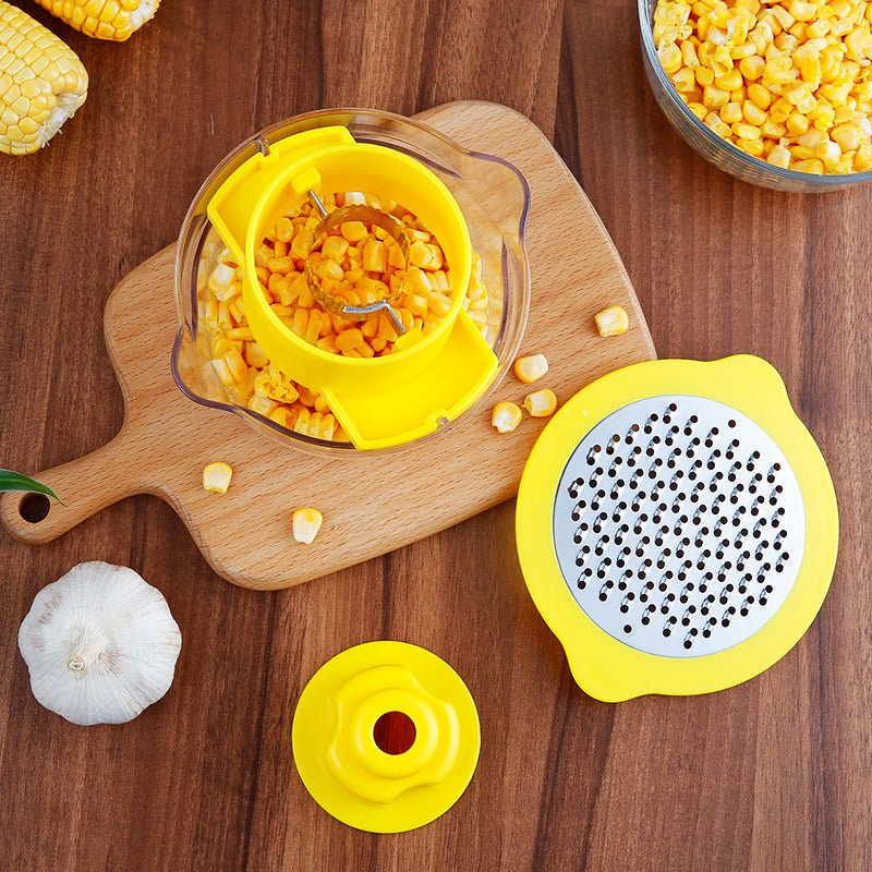 Peeling corn artifact $7.25 Dana Fashion Specification: Cylinder Dana's Kitchen Product Category: Kitchen Gadget Set Specifications: Four-in-one suit, cylindrical common